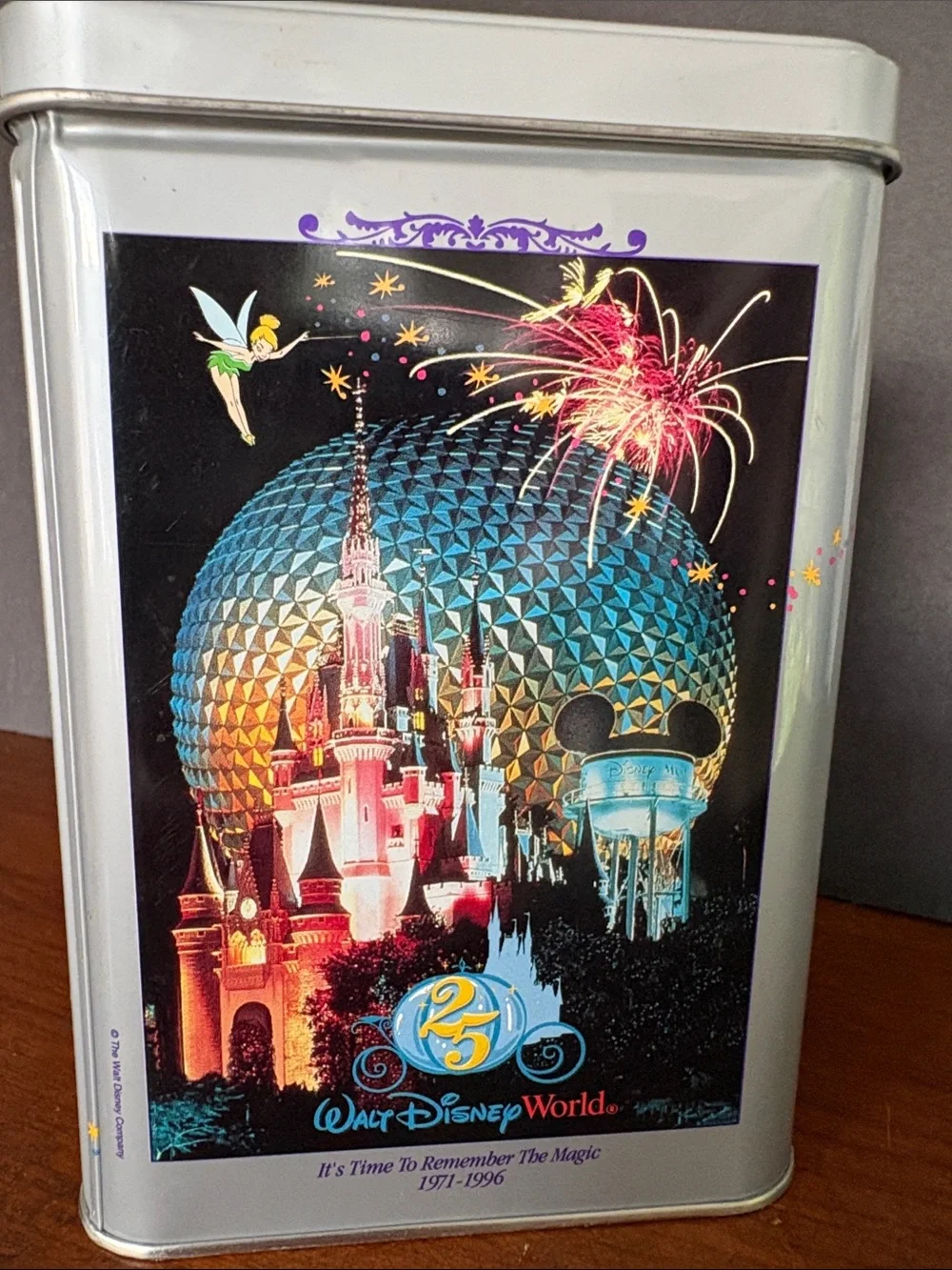 Commemorative Tin Collaboration With Nestle Tollhouse and Walt Disney World Park